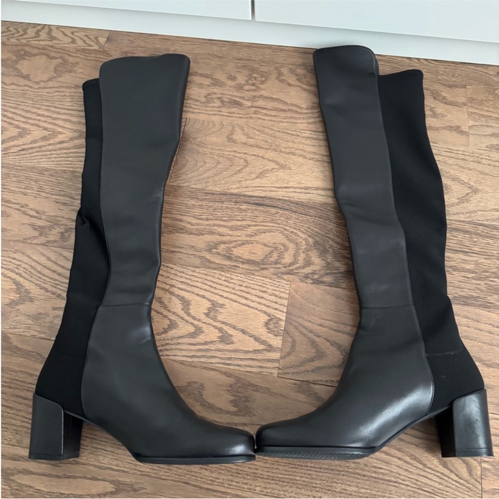 Stuart Weitzman Black Over the Knee Boots